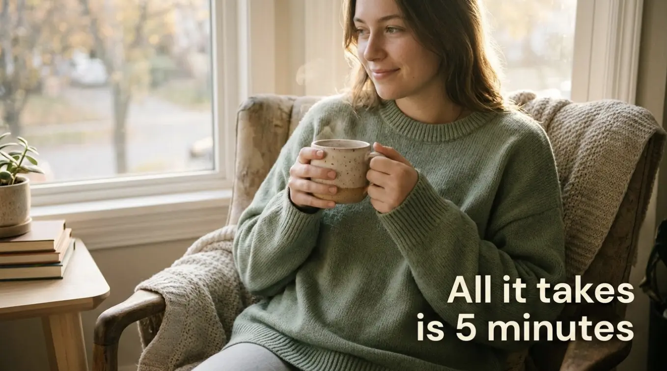 BestMind_blog_All-it-takes-is-five-minutes BestMind Behavioral Health blog post, The 5-Minute Mental Health Check-In, featured image.