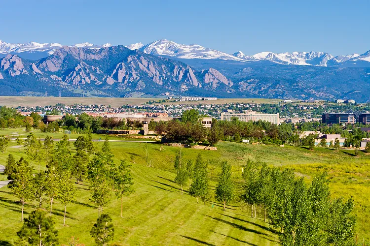 Landscape Outside of Broomfield Colorado